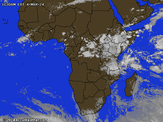 Animated Live Cloud Cover :: Africa